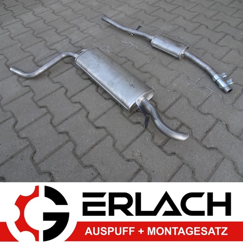 Endschalldämpfer für fiat - für,