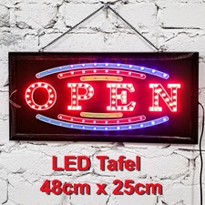 LED OPEN Schild Leuchtschild