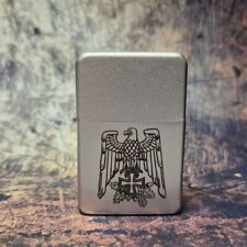 Benzinfeuerzeug Sturmfeuerzeug Reichsadler Eichenlaub Eisernes Kreuz Wehrmacht