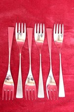 Braun-Feldweg Gingo Kleeblatt 6 Gabeln Edelstahl Herosil Besteck Gingko