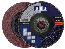 SBS® Fächerscheiben Braun