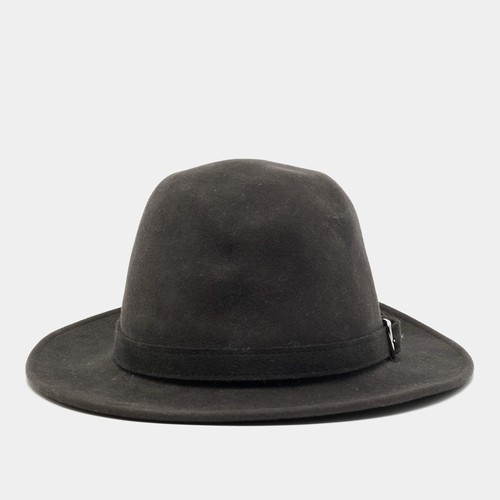 Hermes carbon black felt funky - felt,