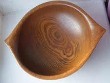 Holzschale, 60er Jahre