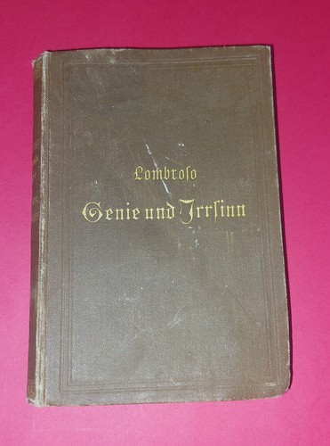 Cesare lombroso genie - lombroso,