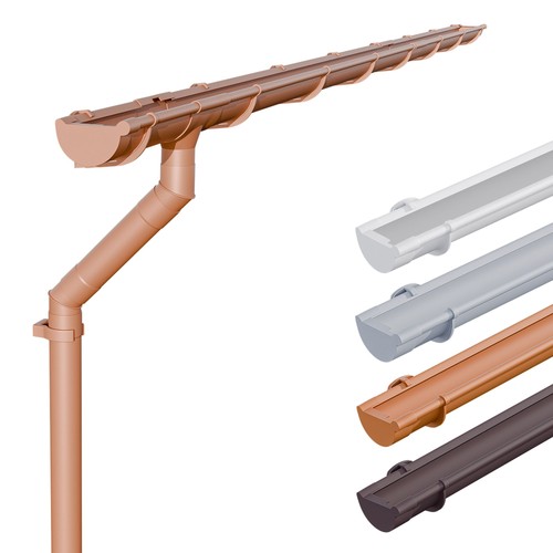 Inefa dachrinnen set - dachrinnen,