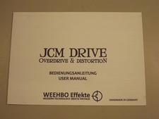 Weehbo Effekte Jcm Drive Overdrive Verzerrung Pedal Tube Amp Sound Gebraucht