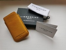 LIEBESKIND BERLIN Mobile2 SizeN Leder Gelb; Für Objekte bis 12cm x 6cm x 1cm