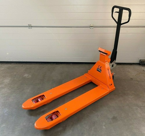 Hubwagen mit mehrpunkt waage - hubwagen,