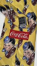 Coca Cola Krawatte 100% Seide