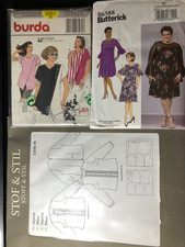 Schnittmuster Set große Größen: Butterick B6588, Burda 3261, Stof&Stil: Bluse