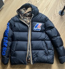 Dsquared2 Daunenwendejacke Herren, Gr. L, dunkelblau