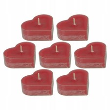 Teelicht Kerzen Herz Form Rot