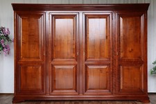 Nr.2082 Kleiderschrank Kirsche Vollholz