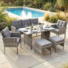 Poly rattan sitzgruppe - poly,