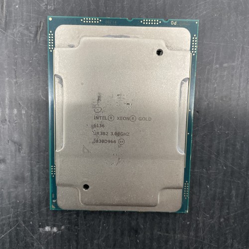 Intel xeon gold 6136 - 6136, (sr3b2)