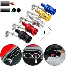 S/M/L/XL Turbo Sound Whistler Blow Pop Off Pfeife Universal für Auspuff Endrohr