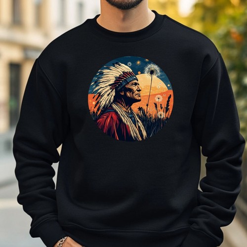 Indianerhäuptling sweatshirt - indianerhäuptling,