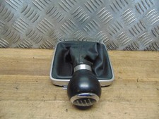 VW Passat 3C B6 Schaltknauf Schaltung schwarz Leder 6-Gang 3C0711113E