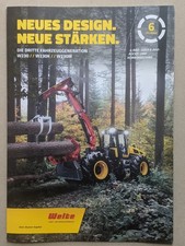 WELTE W230/W230K/W230M Forstmaschinen Schlepper Forst Traktor Prospekt