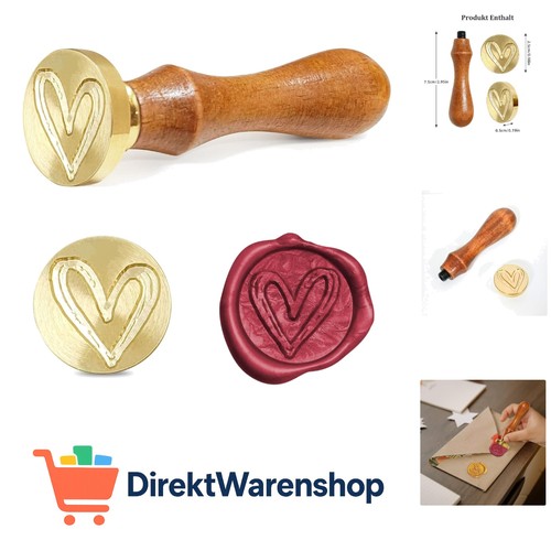 Herz lebensbaum wachssiegel - herz/lebensbaum,