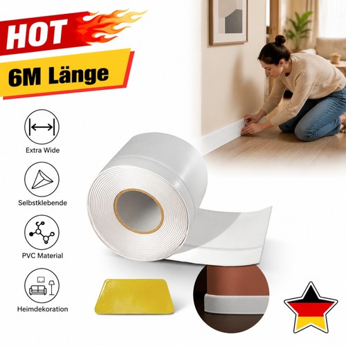 Bodenleiste selbstklebend pvc - bodenleiste,