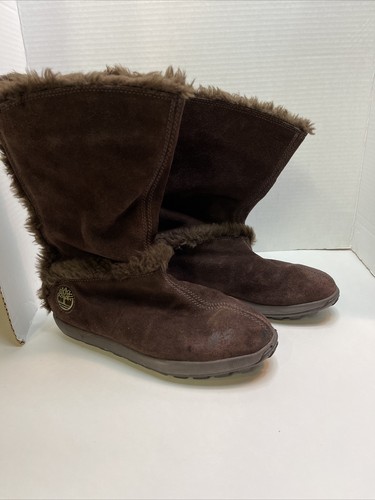 Timberland brown mukluk suede - brown,
