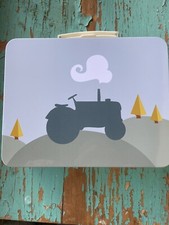Blechkoffer Kinder Stiftekoffer Spielkoffer Traktor Motiv ?