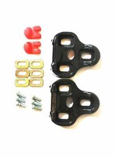 Schuhplatten für Look Keo schwarz 0° Pedalplatten Cleats