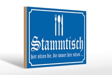 Holzschild Hinweis 30x20 cm
