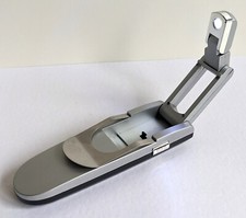 Kleine LED-Leselampe mit Clip, Klemmleuchte, mit ausfahrbarem Licht