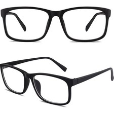 Nerd Brille Damen Herren ohne