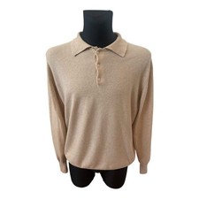Herren Kaschmir Pullover Beige