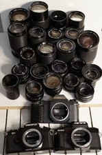 Kamera und Objektive Konvolut