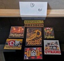 Dynamo Dresden Aufkleber - Sticker 8 Stück " Ultras" 2.Bundesliga Neu