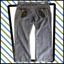 Vintage Y2K CLENCH Black Denim