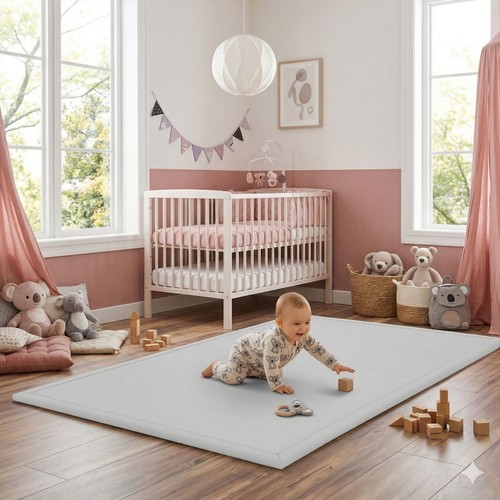 Krabbelmatte baby 3cm dick - baby, mit