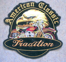 Adler Eagle Aufnäher Patch  XL XXL Rückenaufnäher Biker 