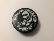 Eishockey Puck Dynamo Weißwasser Puckie Logo 80er Jahre Maskottchen DDR NEU