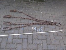 DB gehänge Kran Krankette Kettengehänge Krangehänge mit 4 Ketten ca.1,6 m lang
