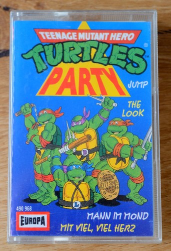 Musikkassette turtles party - musikkassette,