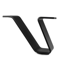 Möbelfuß Metall 120 mm schwarz matt – modernes Sofa Bein, Tischbein, Schrankfuß