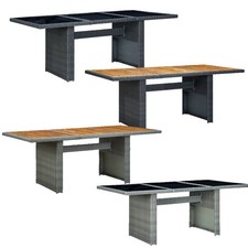 Gartentisch Poly Rattan