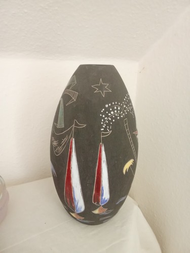 Große keto keramik vase 50er - keto,