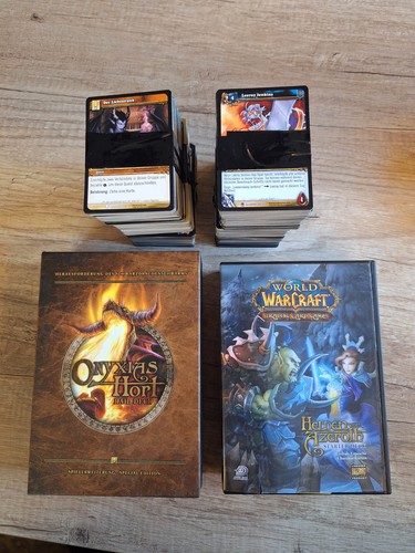 World warcraft tcg sammlung - world,
