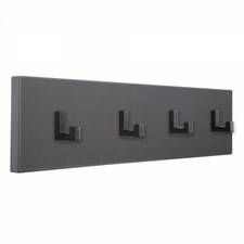 Garderobe mit 4 Haken 50x12cm