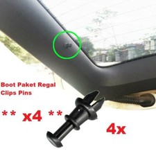 x4 Halter Halteband Hutablage