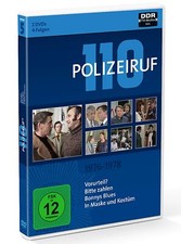 DDR POLIZEIRUF 110 -BOX 5 Peter Borgelt & Jürgen Frohriep 1976-78 Defa 2 DVD Neu