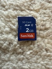 SanDisk 2 GB SD Karte 