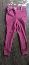 Reithose Mädchen 140 NEU RED  HORSE