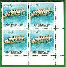 BRD Bund Olympia 1992 Eckrand